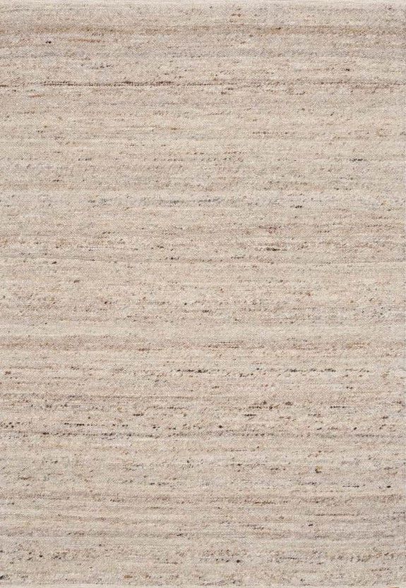 Harmony Beige Rug – hand-woven blend of wool and viscose in soft natural tones, featuring a textured finish that’s both elegant and durable. Colour White, Grey, black and brown flecks. 4 sizes. Top Plain.