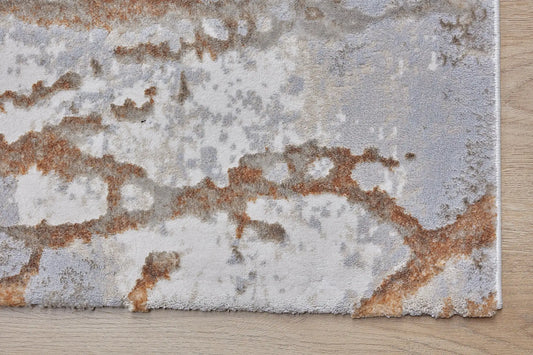 Swiss Beige is a machine-made polyester rug with an abstract modern/contemporary design. It boasts a 7-9mm pile height. Colours white and silver with beige accents. Sizes 160 X 230, 200 X 290, 240 X 340 and 300 X 400. Corner.