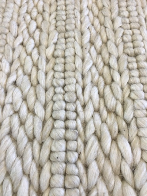Vaucluse Cream is a textured hand woven loop pile and braided loop wool and viscose rug. It features a contemporary design. Colour Cream. Sizes 155 X 225, 200 X 290, 240 X 340 and 300 X 400. Close.