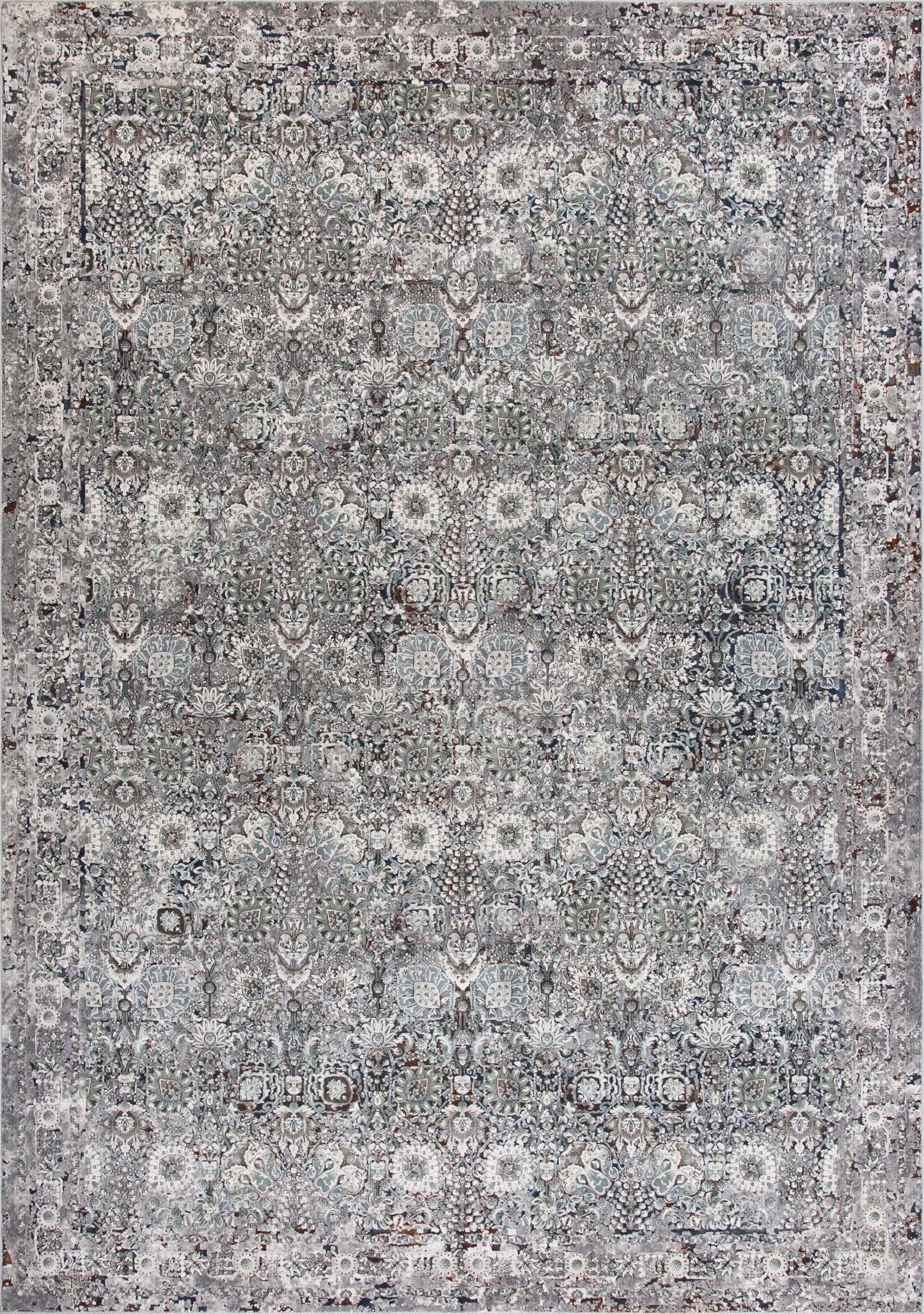 Victoria Life Tree is a premium machine made rug. Its 2 million polyester points per square meter, give it a luxurious soft feel. Featuring a tribal/nature design. Colours Light Grey, with grey, black and beige accents. Sizes 160 X 235, 200 X 285, 240 X 330 and 300 X 380. Full.