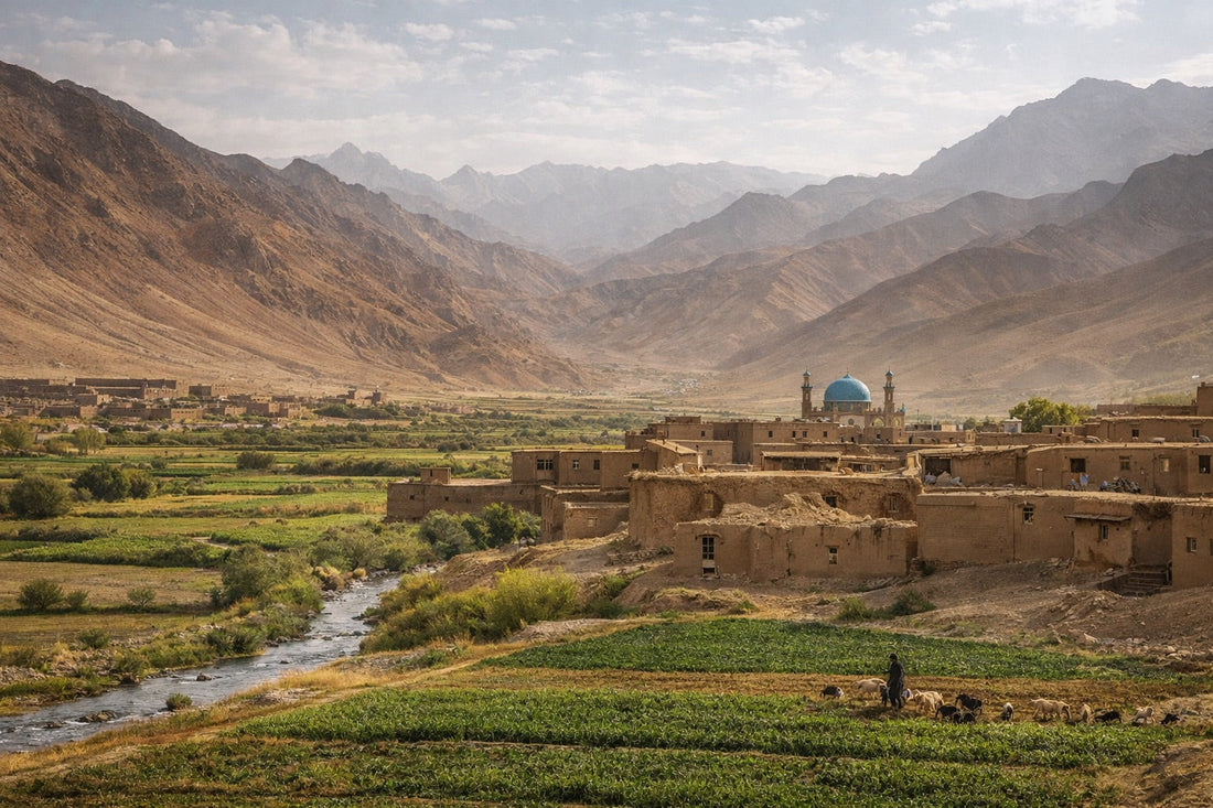 History,origins, and craftsmanship of Afghan Suzani Kilim Rugs. Ochoco Rugs Perth.