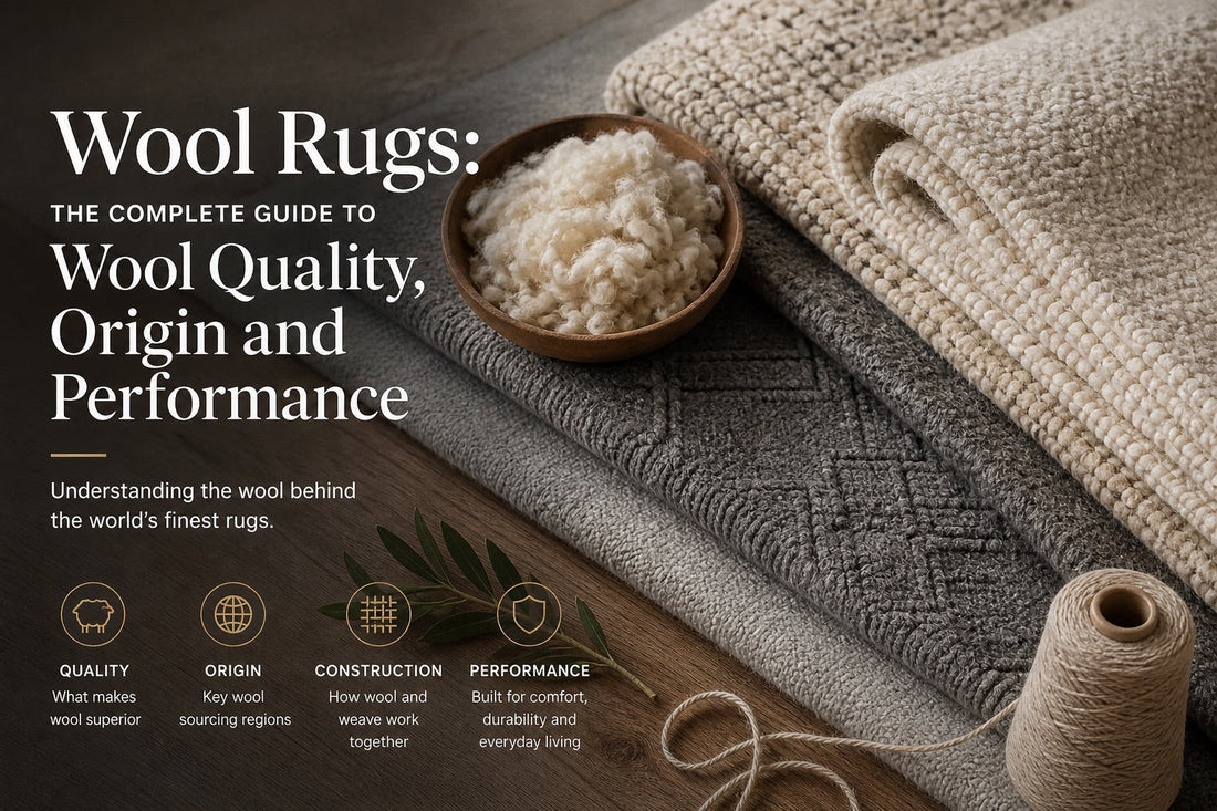Image of wool rugs, based on quality, origin and perfomance.