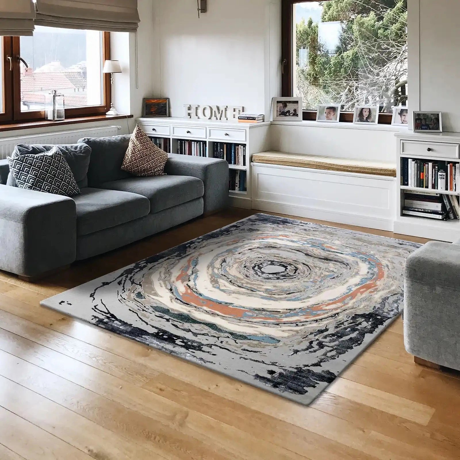 Swiss Collection | Elegant Machine Made Modern Rugs | Polyester Pile ...