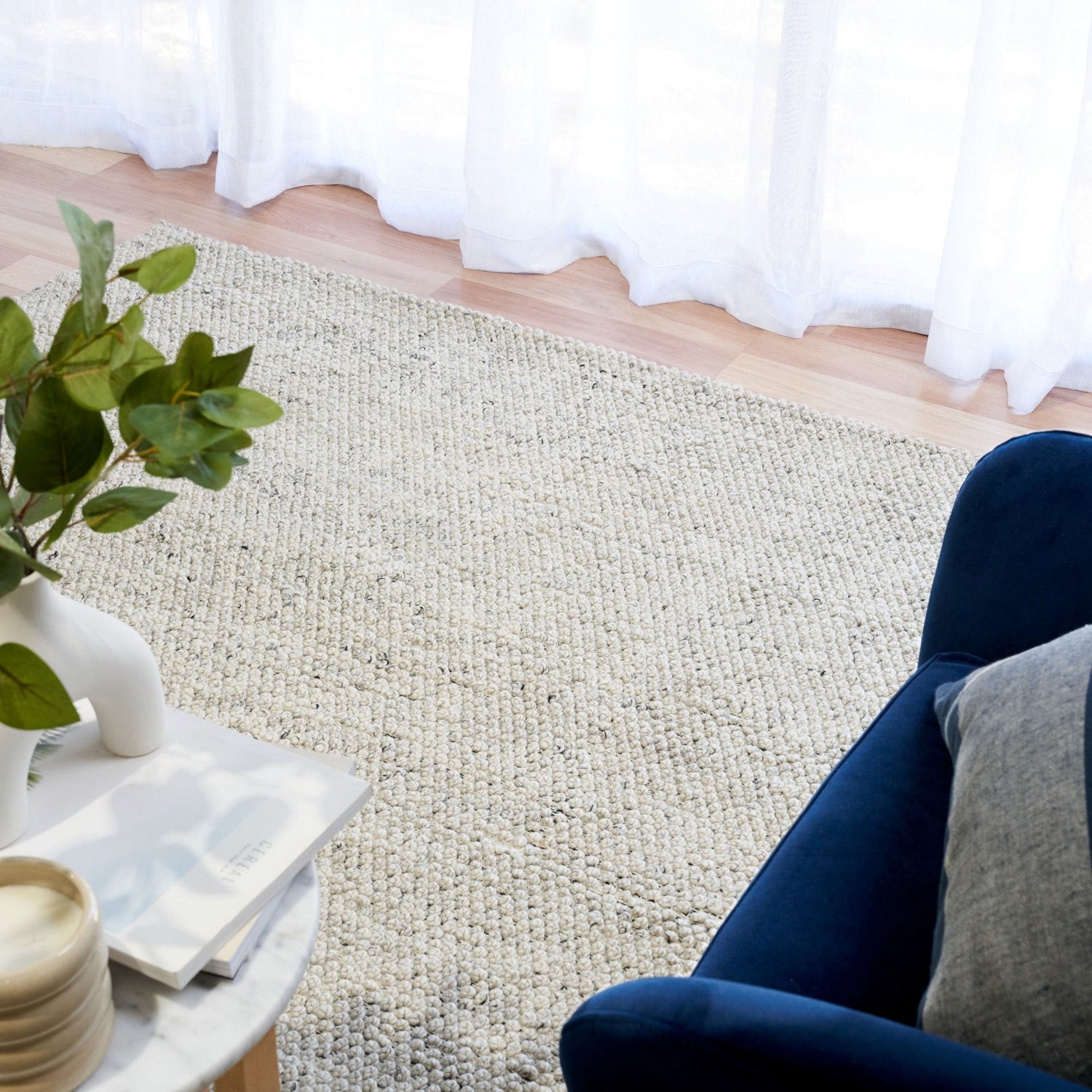 The Avenue Collection - Made from 100% recycled PET Yarn, its luxurious wool-like look offers a cozy, soft feel. Explore 5 colours in 4 sizes.