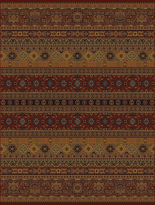 Afghan Red is a machine made rug featuring traditional afghan tribal designs.  Made from  heat-set polypropylene. Colours Reds, Golds, and Blacks.  Sizes. 160 X 235, 200 X 285, 240 X 340 and 300 X 400. Full.