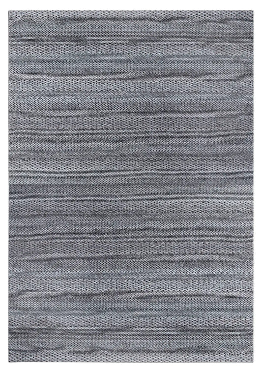 Albi Taupe is a Beige/Grey and Black, PET Yarn (recycled Plastic) Hand woven flatweave rug. Sizes 160 X 230, 200 X 290 and 240 x 340. Full.