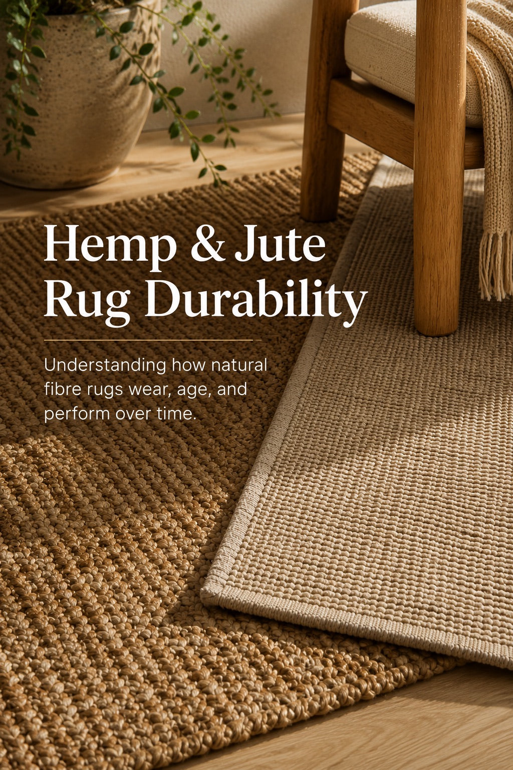 An image for our Hemp and Jute rugs durability article.