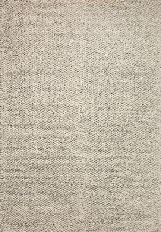 Avenue Timeless Grey is a hand woven PET Yarn (Recycled Plastics) Rug.  It features a soft wool-like feel with a modern/contemporary design.  Colours Light Grey, White with Black accents. Sizes 155 X 225, 200 X 290, 240 X 320 and 300 X 400. Full.