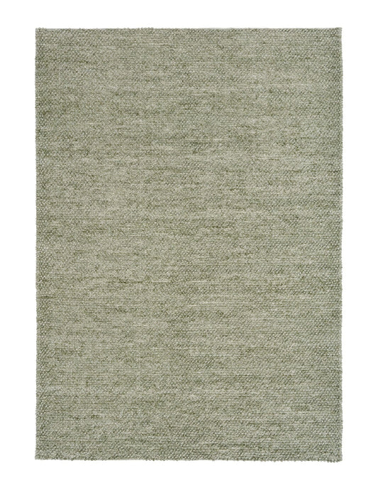 Avenue Pesto is a hand woven PET Yarn (Recycled Plastics) Rug.  It features a soft wool-like feel with a modern/contemporary design.  Colour Pesto Green. Sizes 155 X 225, 200 X 290, 240 X 320 and 300 X 400. Top.
