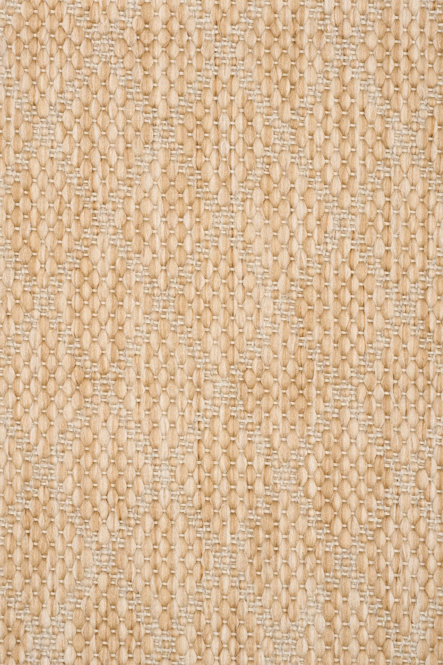 Barton Beige 41512 indoor/outdoor rug featuring soft beige tones and a subtle textured pattern, power-loomed from UV-stabilised polypropylene for lasting durability. Colour Beige. 3 sizes. Close.