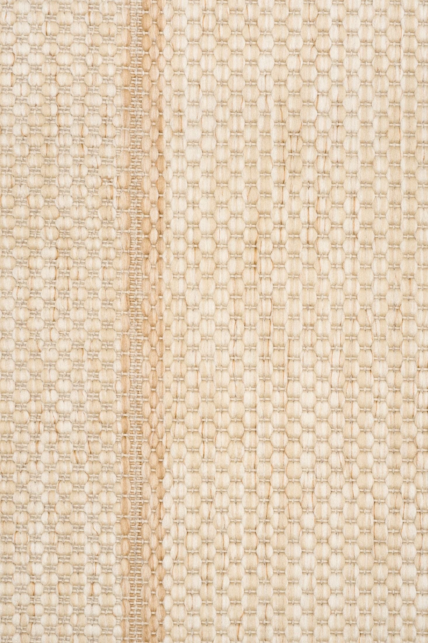 Barton Border Cream indoor/outdoor rug featuring soft cream tones and a subtle textured pattern, power-loomed from UV-stabilised polypropylene for lasting durability. Colour Cream. 3 sizes. Close.