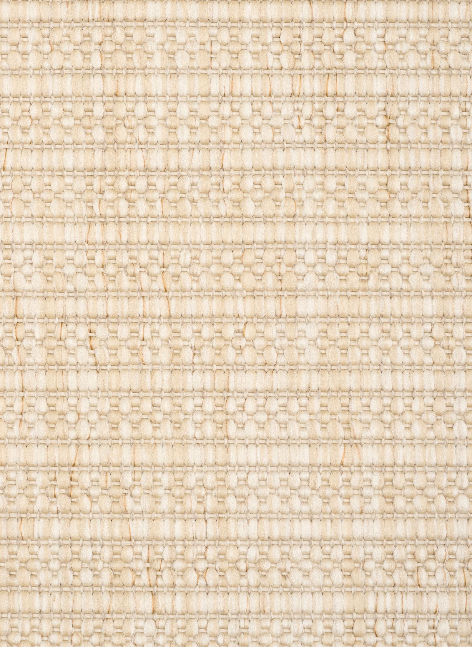 Barton Cream 41524 indoor/outdoor rug featuring soft cream tones and a subtle textured pattern, power-loomed from UV-stabilised polypropylene for lasting durability. Colour Cream. 3 sizes. Close.
