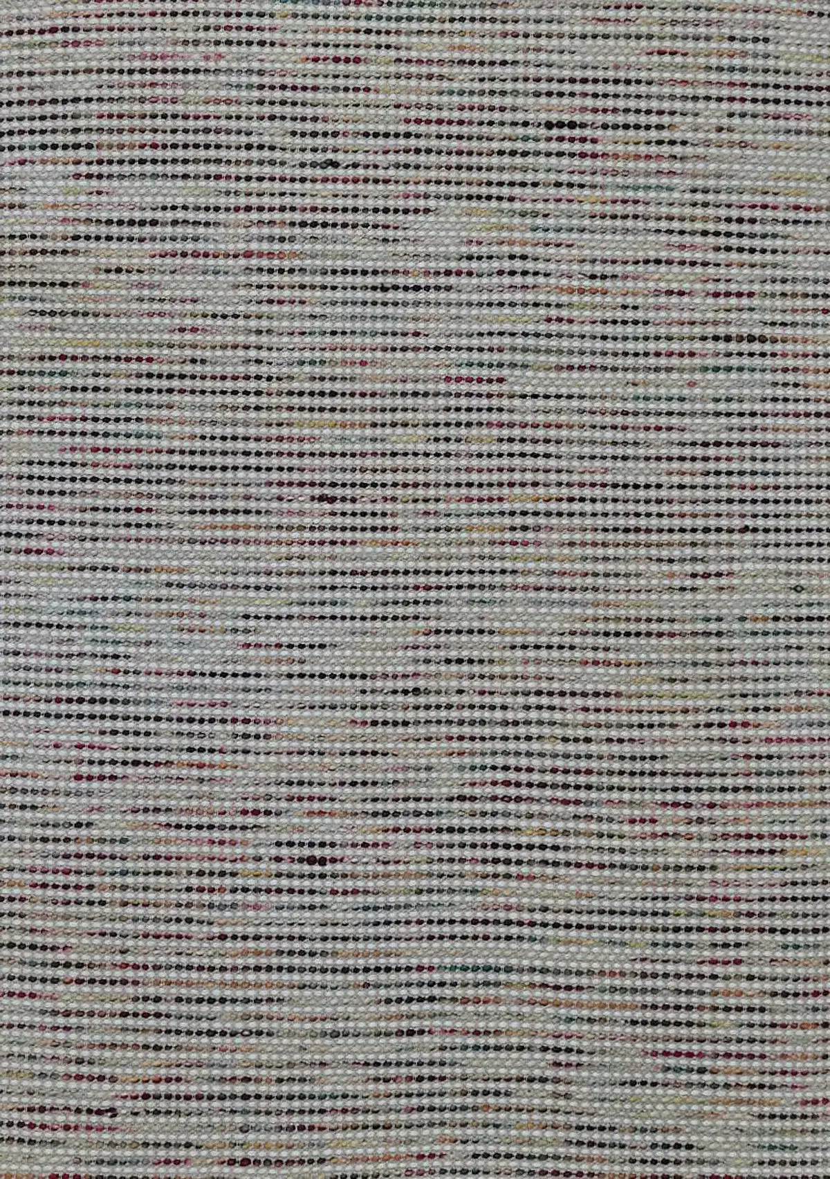 Boa - Petal is a hand-woven flatweave, made of wool with a pile height of 7-9mm. Colours Cream with Multi coloured accents. Sizes 160 X 230, 200 X 290, and 240 X 340. Full.