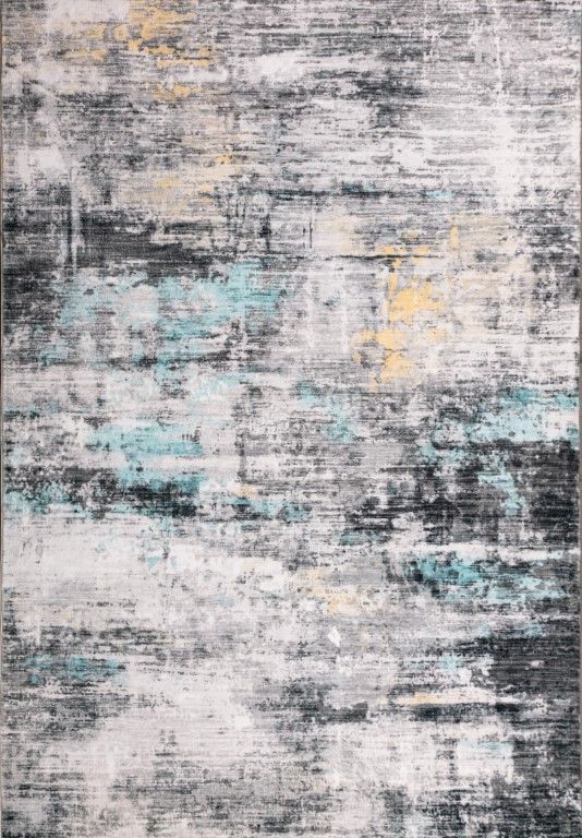 Chic 32832-2 is a machine made modern/contemporary rug.  It features super soft polyester pile. Colours Light greys and Dark greys with multi colour accents. Sizes 155 X 225, 200 X 290 and 230 X 320. Full.