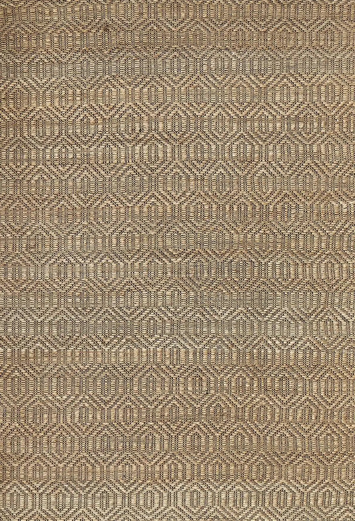 Daintree - Nevada is a rug made with panja hand woven natural coloured jute. Features a 7-9mm pile height and geometic design. Colour Natural with Black. Sizes 160 X 230, 200 X 290 and 240 X 340. Full.