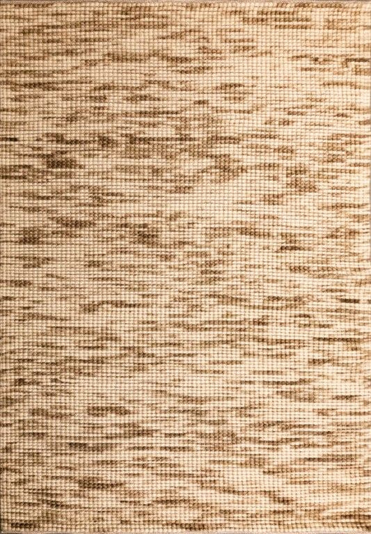 Dasha Natural is a texture hand woven rug made of 80%  New Zealand Wool and 20% Polyester. Colour Beige with Brown accents. Sizes 155 X 225, 200 X 290, 240 X 320 and 300 X 400. Full.