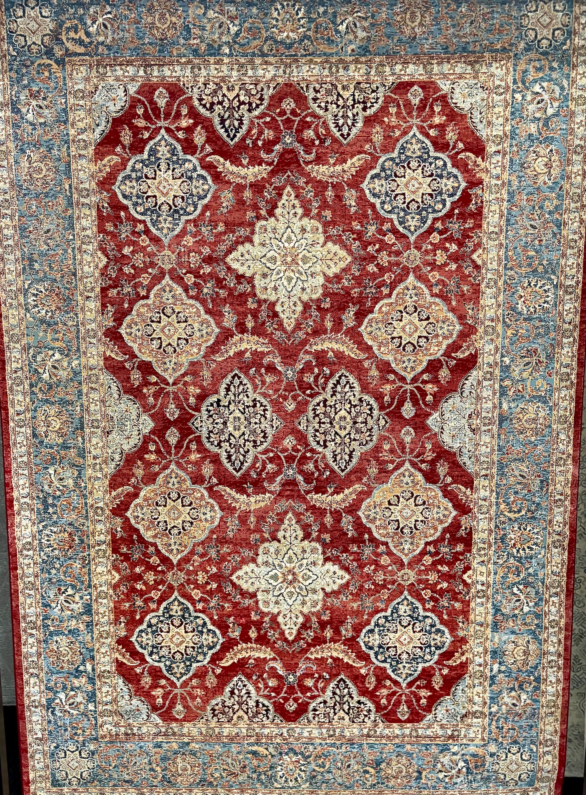 DaVinci Heriz Red Traditional Persian Rug | Machine-Made | Ochoco ...