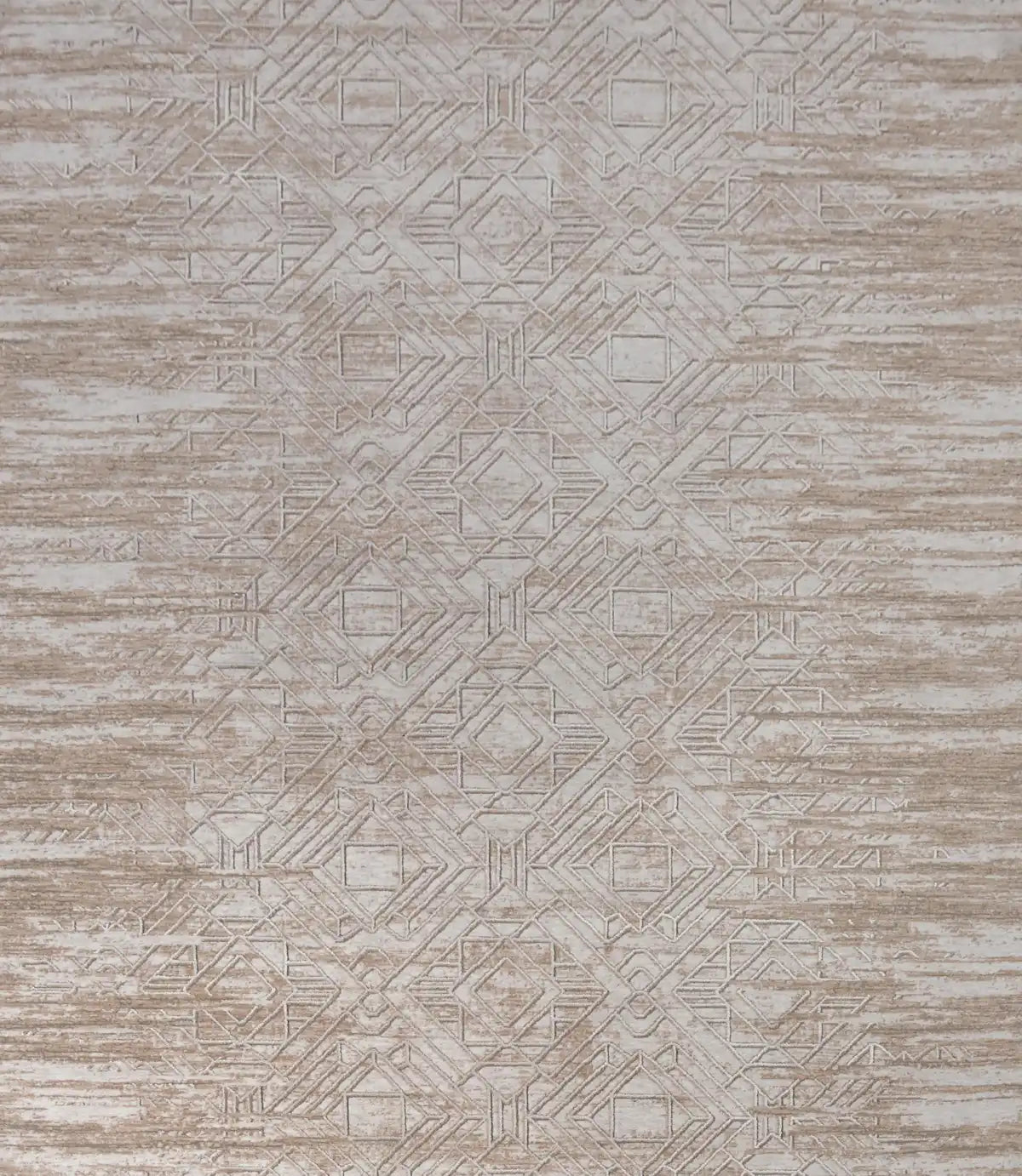 Eclipse Cream is a machine made rug. Its design boasts a geometric modern/contemporary feel. Crafted from Polyester with a low-profile 7-9mm pile height. Colours beige and light brown tones. Sizes 160 X 230, 200 X 300 and 240 X 340. Full.