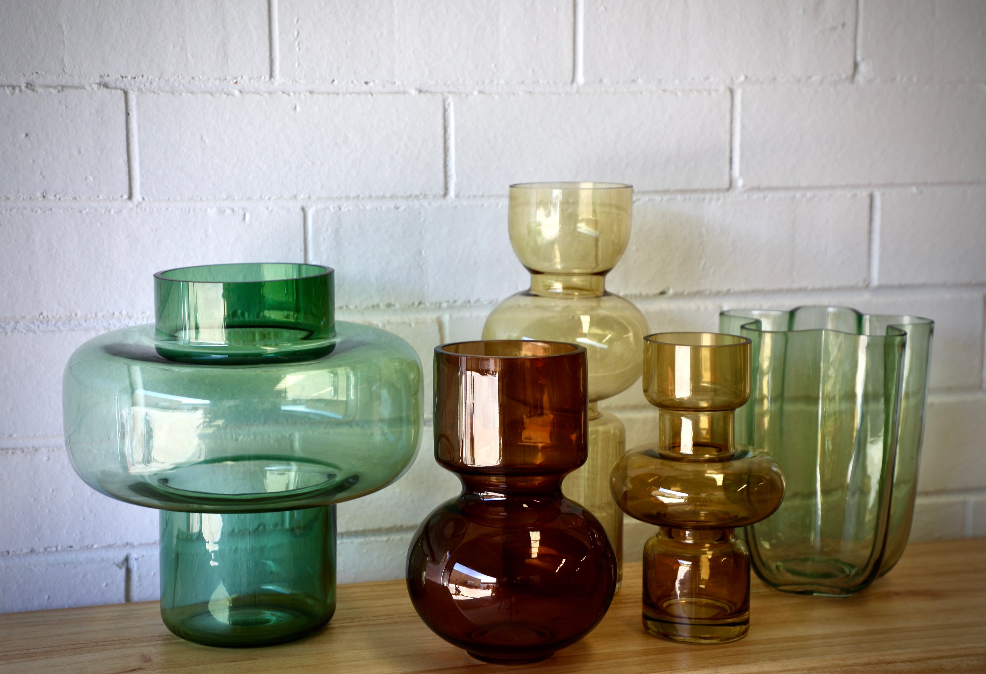 Ochoco Glass Vase Collection