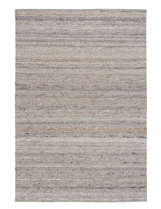 Harmony Dark Grey Rug – hand-woven blend of wool and viscose in soft natural tones, featuring a textured finish that’s both elegant and durable. Colour White, Grey, black and brown flecks. 3 sizes. Top Plain.