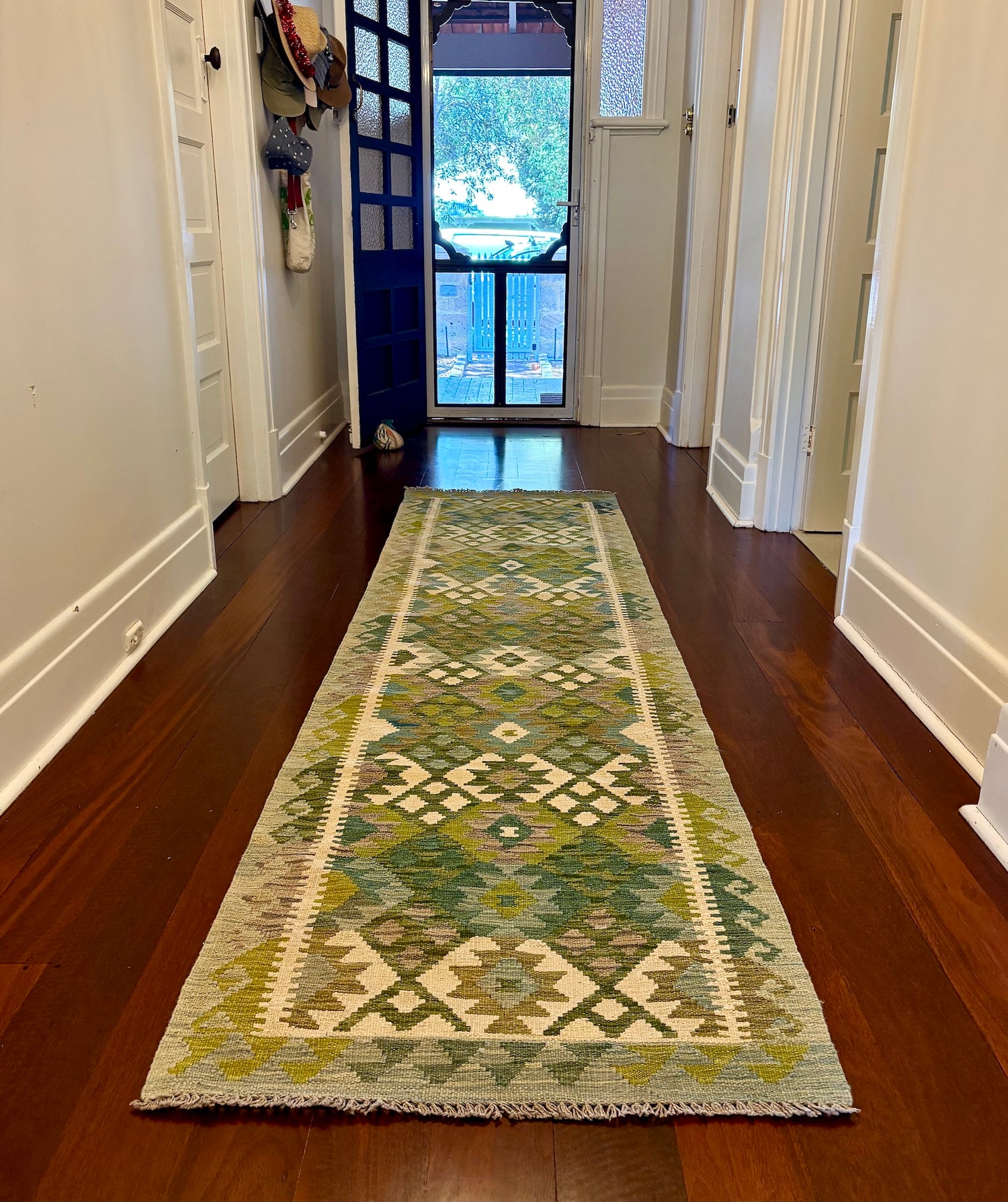 Ochoco Hallway Rug Runnger. Hand Woven Afghan Khyber Kilim Runners Perth.