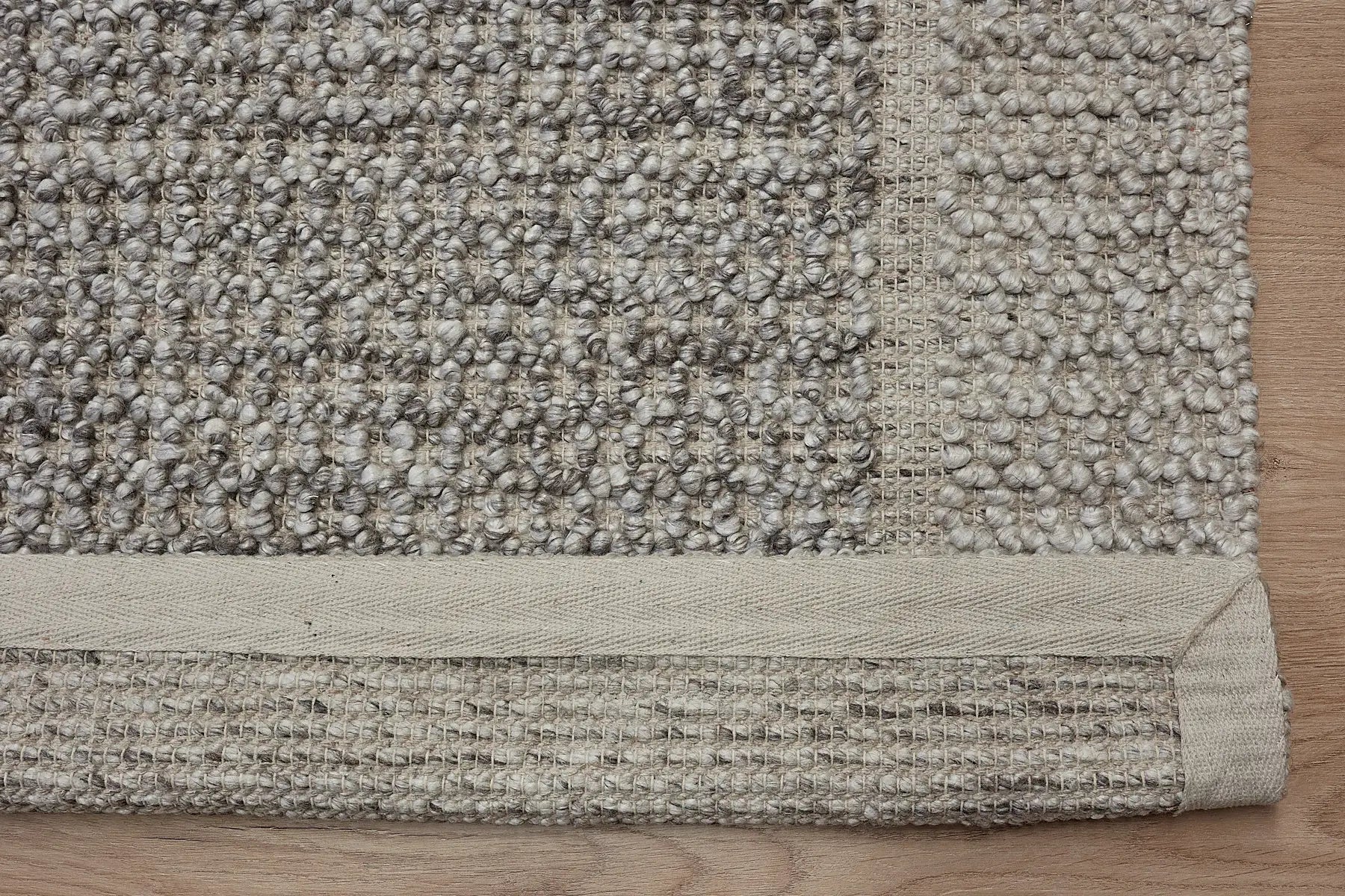 Liberty Walnut is an eco-luxury rug crafted with hand woven recycled PET (plastic bottles) yarn. Boasting a super soft textured loop pile and pile height of 16-18mm. Colour Cream and Beige/Brown. Sizes 160 X 230, 200 X 290, 240 X 340 and 290 X 390. Fold.