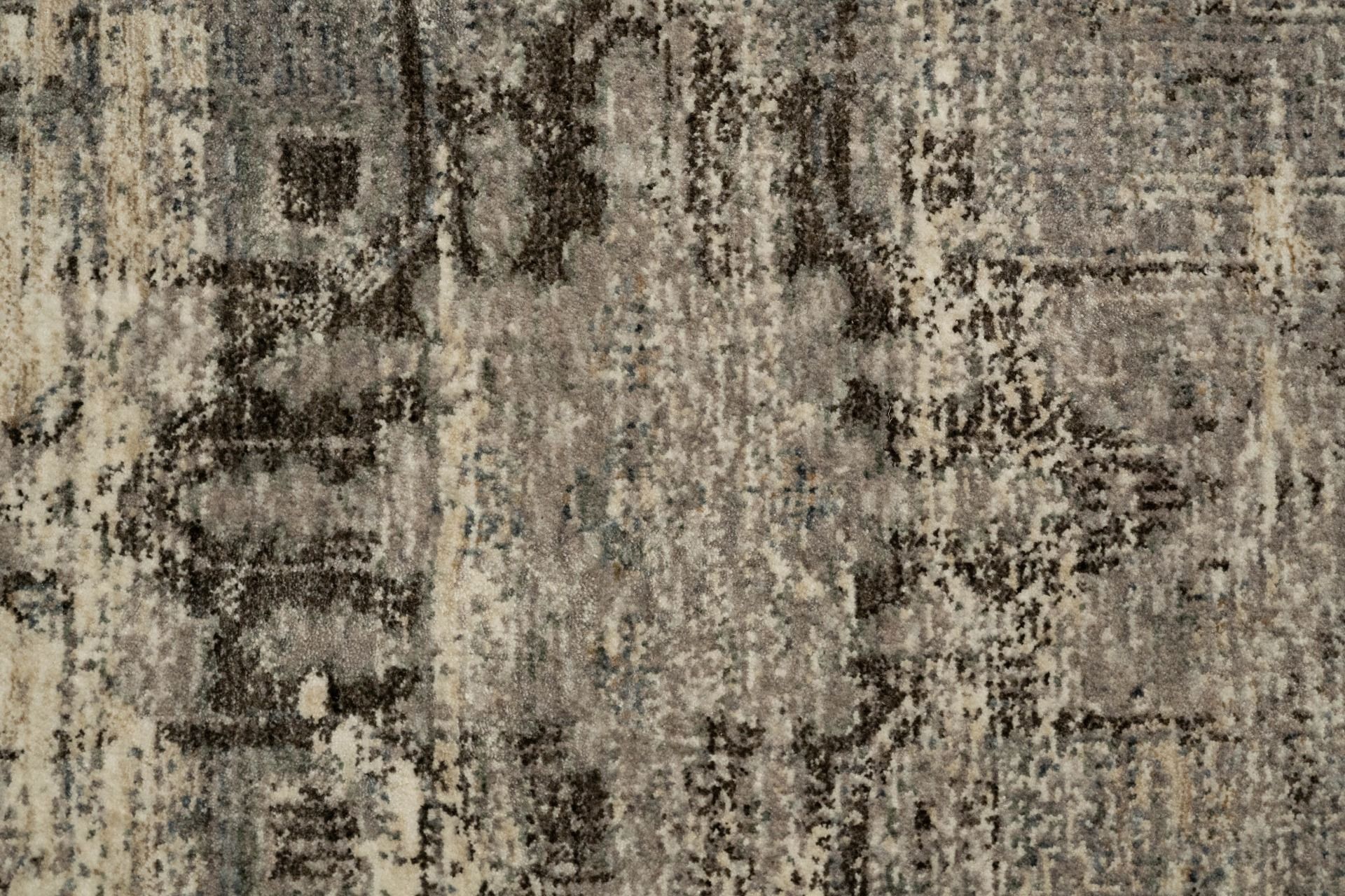 The Matana Grey 536 Rug. Traditional style, machine made rug. Colours light greys, greys. Sizes 160 X 235, 200 X 285, 240 X 330 and 300 X 400. Close.