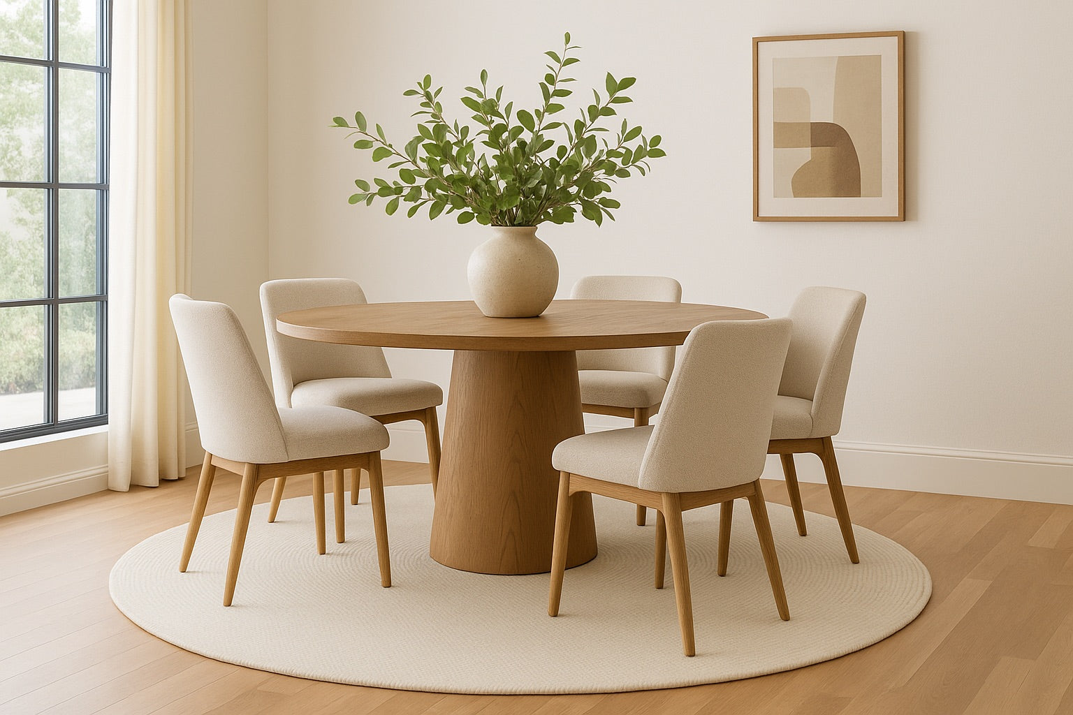 Hand Made Round Rugs. Ochoco Rugs Perth.