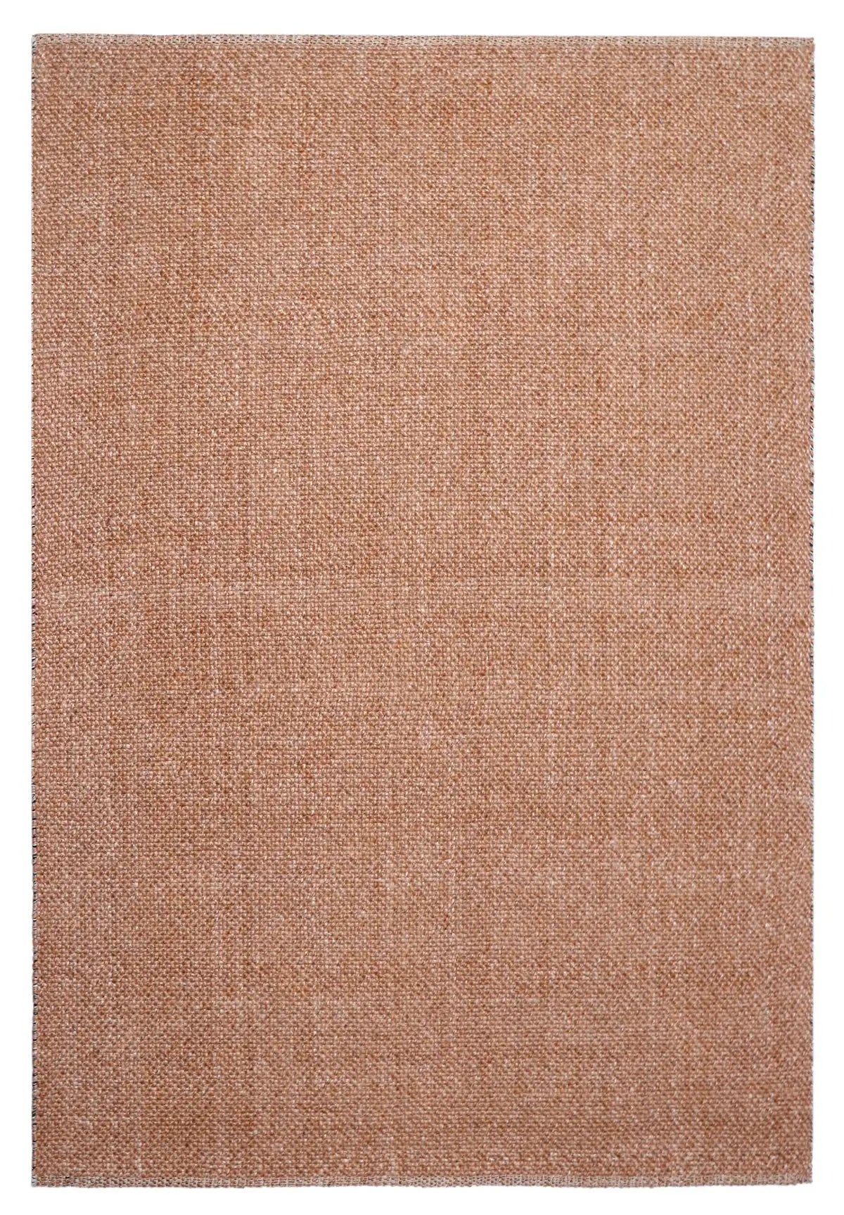 Pacific Terracotta is a handwoven wool and polyester rug with a low-textured cross weave. It boasts a soft pile height of 7-9mm. Colour Terracotta orange. Sizes 160 X 230, 200 X 290, 240 X 340 and 300 X 400. Full.