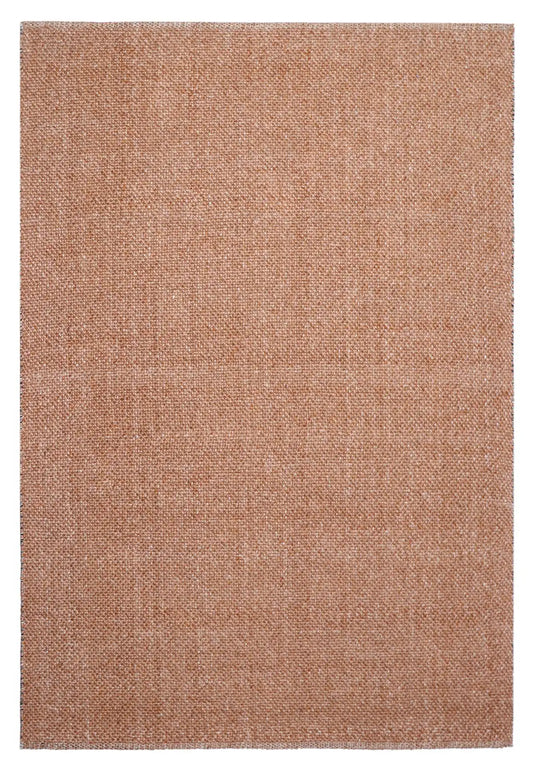 Pacific Terracotta is a handwoven wool and polyester rug with a low-textured cross weave. It boasts a soft pile height of 7-9mm. Colour Terracotta orange. Sizes 160 X 230, 200 X 290, 240 X 340 and 300 X 400. Full.