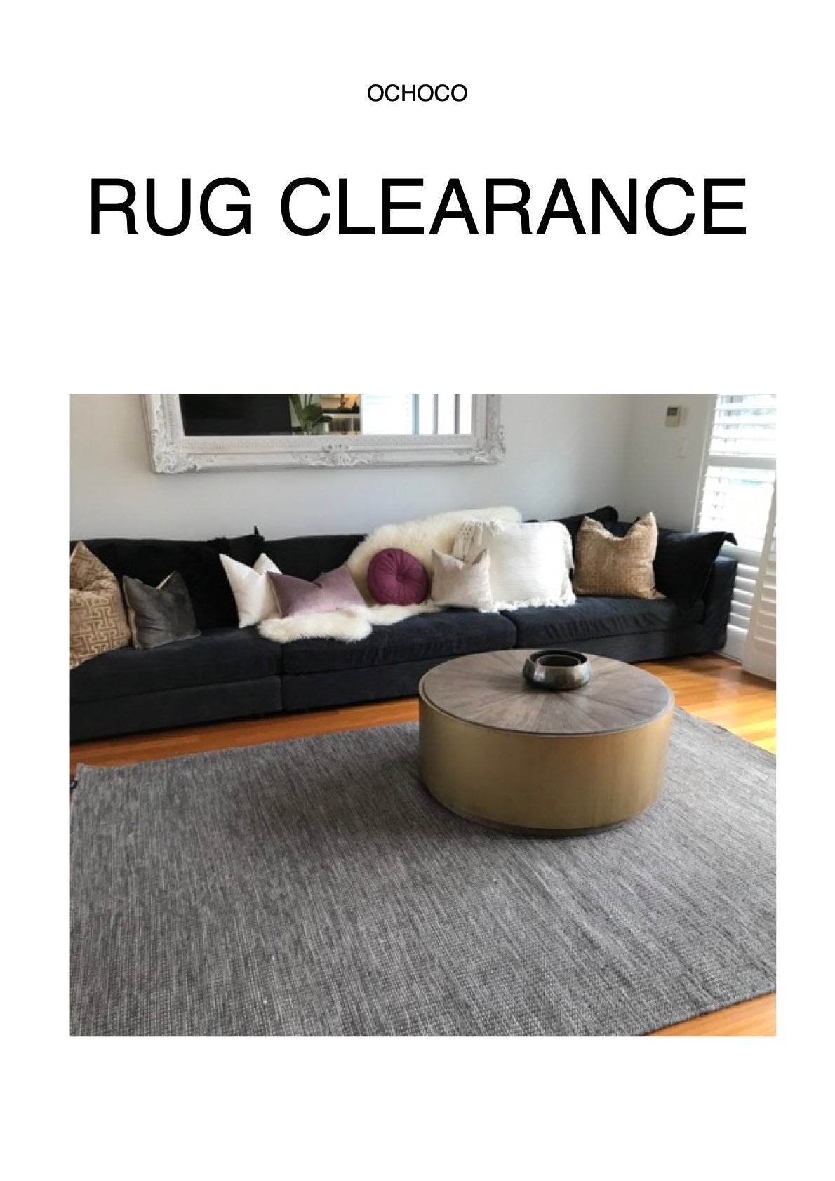 An photo of Ochoco's Rug Clearance items.