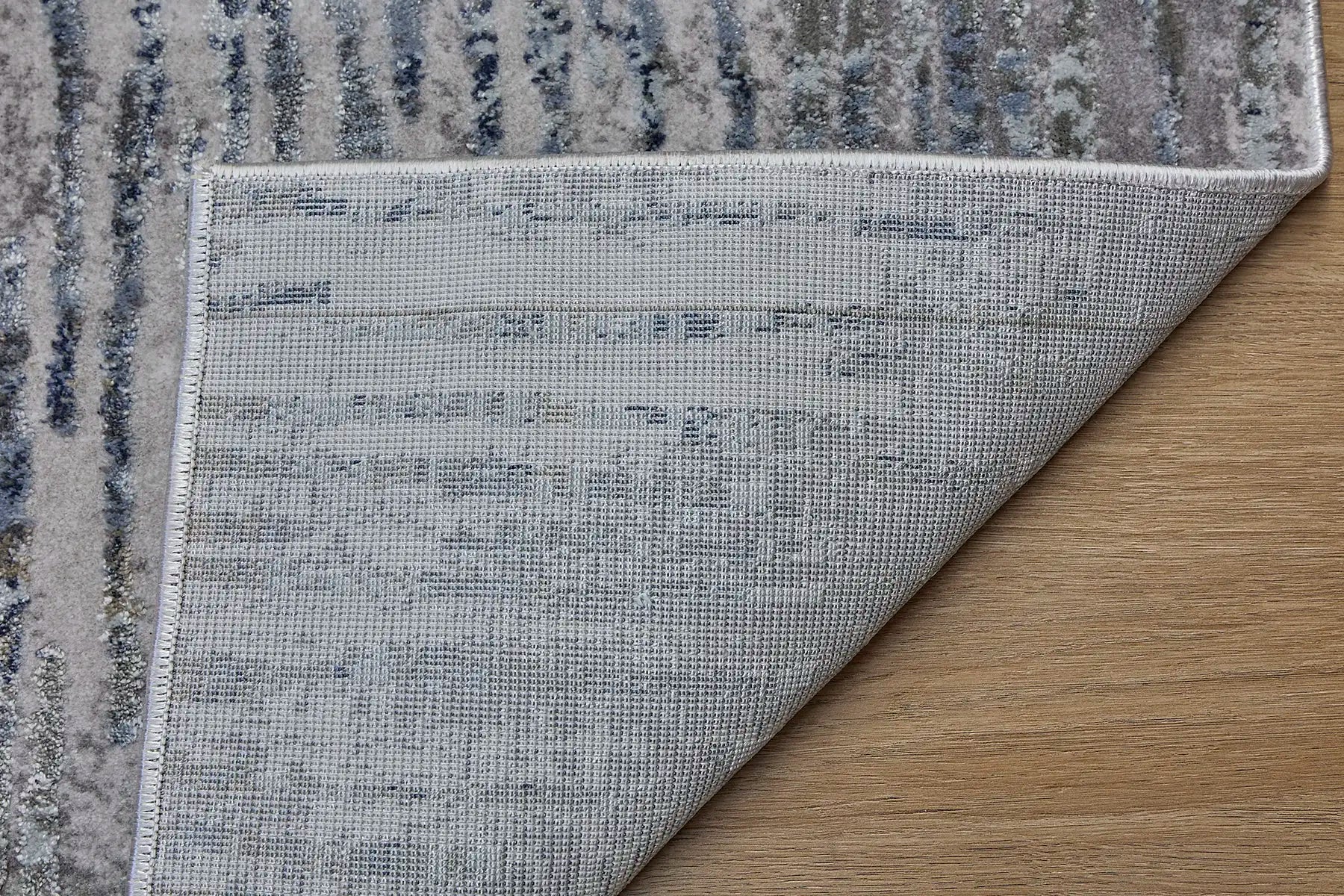 Raj Brown is a machine made rug. Its design boasts a modern/contemporary feel. Crafted from Viscose and Polyester, with a low-profile 7-9mm pile height. Colours Blue,Grey, With Brown and Light Grey tones. Sizes 160 X 230, 200 X 290, 240 X 340 and 300 X 400. Fold.