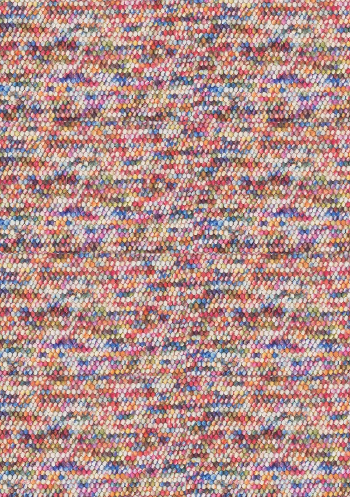 Rocks Multi is a luxurious hand-woven wool carpet. Boasting a plush loop pile with 8-18mm pile height. Colour Multi coloured. Sizes 160 X 230, 200 X 290, 240 X 340 and 290 X 390. Full.
