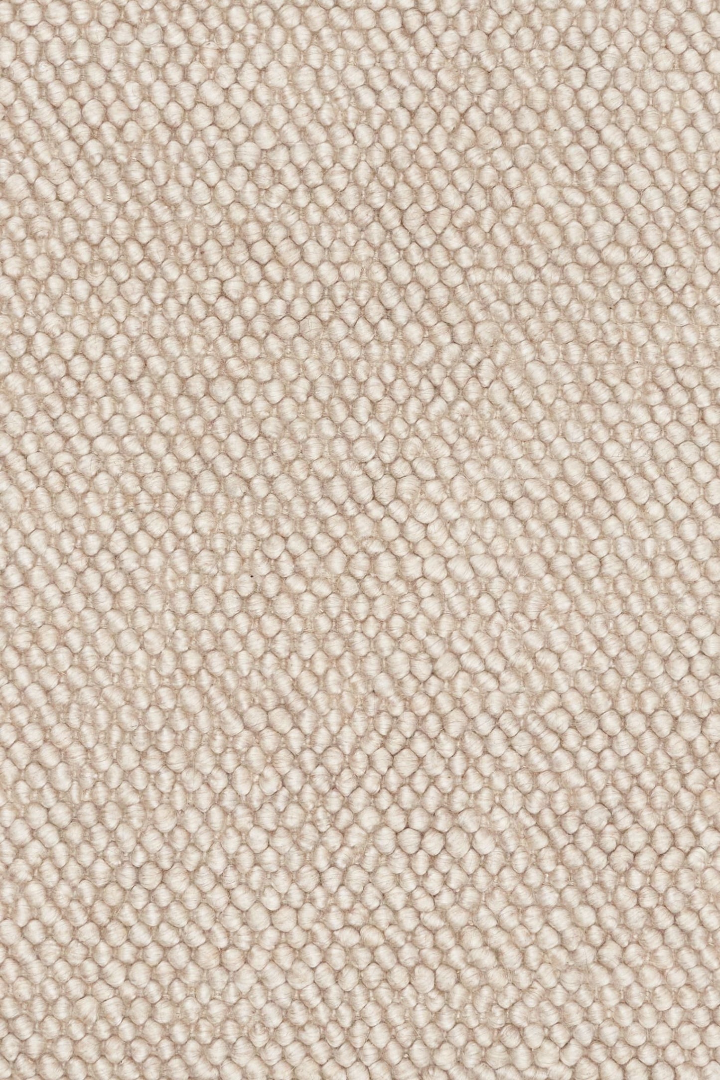 Rusta Beige hand-woven wool rug featuring a looped pile textured design in soft neutral beige tones, ideal for modern and contemporary interiors. Sizes 155 X 225, 200 X 290, 240 X 320 and 300 X 400. Close.