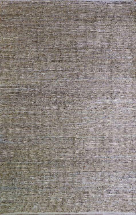 Rustic Charm Natural is a hand woven natural jute and leather carpet.  Colour Natural Jute with a beige/grey leather accents. Sizes 200 X 290, 240 X 320 and 300 X 400. Full.