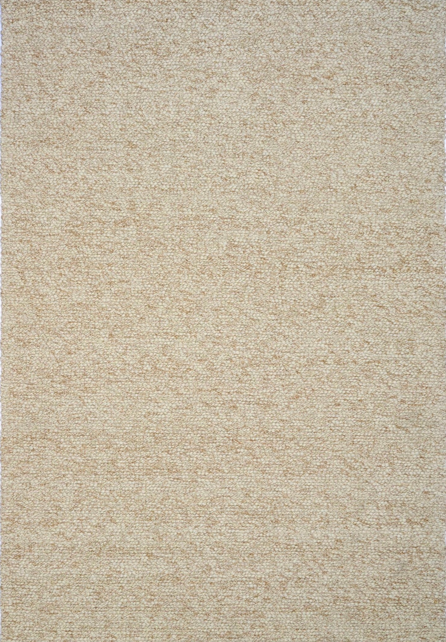 Sahara Wheat Rug – hand woven 100% wool rug in soft neutral tones with a textured finish, available in three sizes, styled for modern and coastal homes. Full.