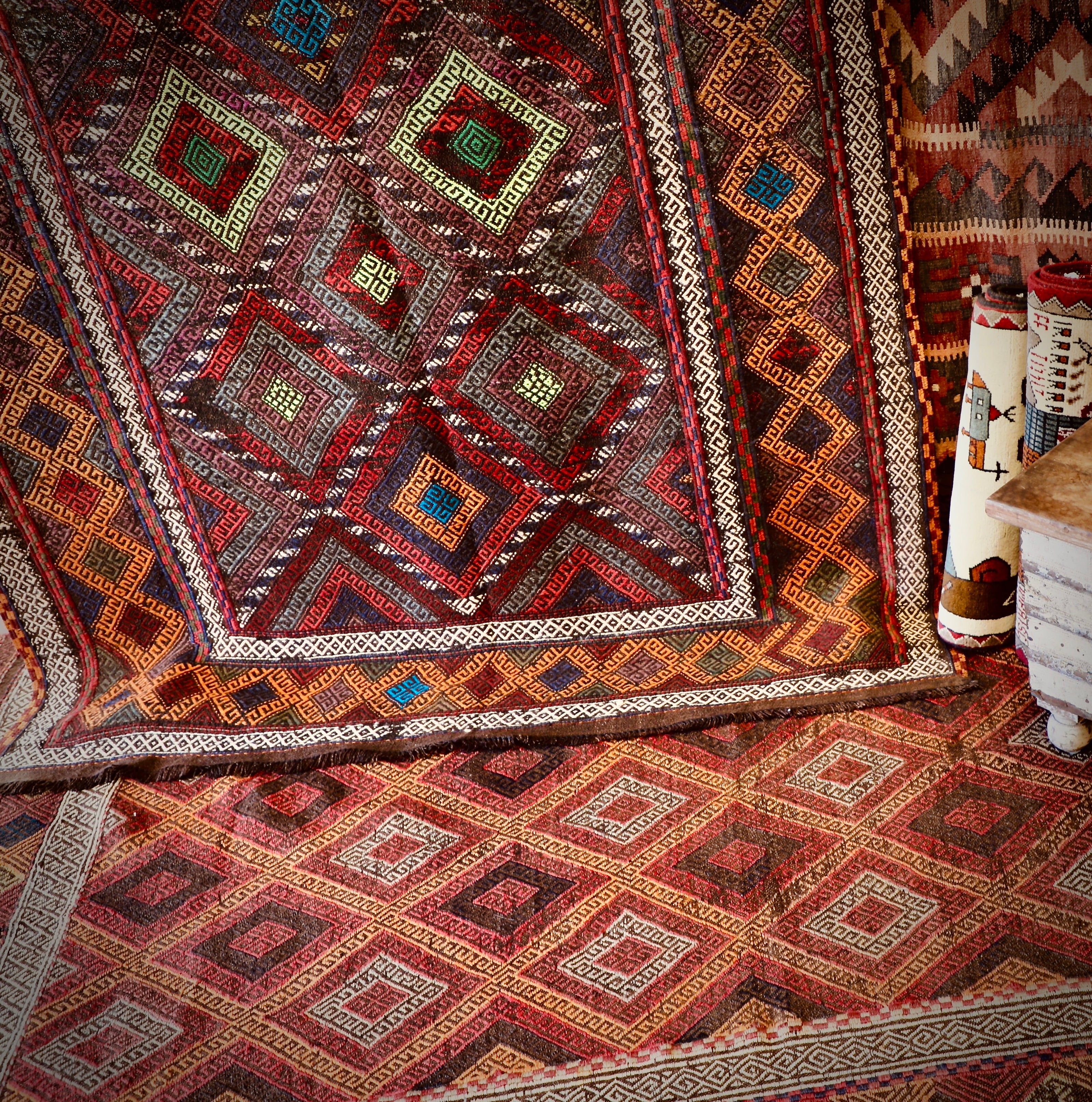 Afghan Suzani Kilim Rugs