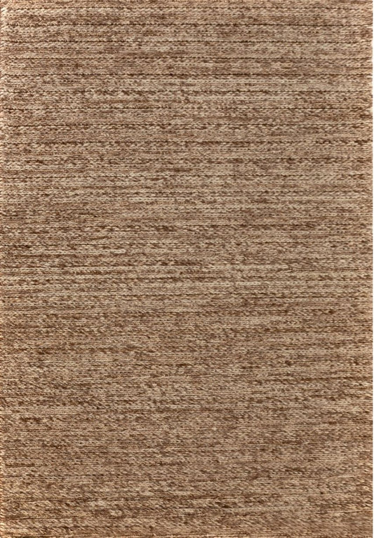 Svend Taupe is a contemporary hand woven braided pile wool rug.  Colours Taupe Brown with Beige accents. Sizes 155 X 225, 200 X 290, 240 X 320 and 300 X 400. Full.