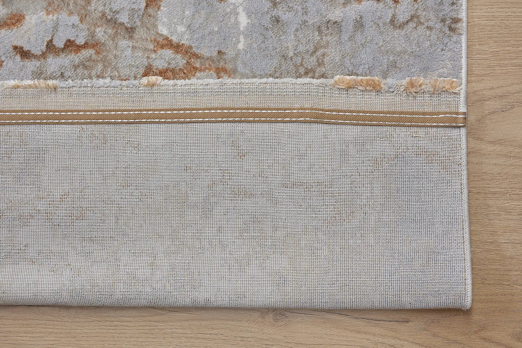 Swiss Beige is a machine-made polyester rug with an abstract modern/contemporary design. It boasts a 7-9mm pile height. Colours white and silver with beige accents. Sizes 160 X 230, 200 X 290, 240 X 340 and 300 X 400. Fold.