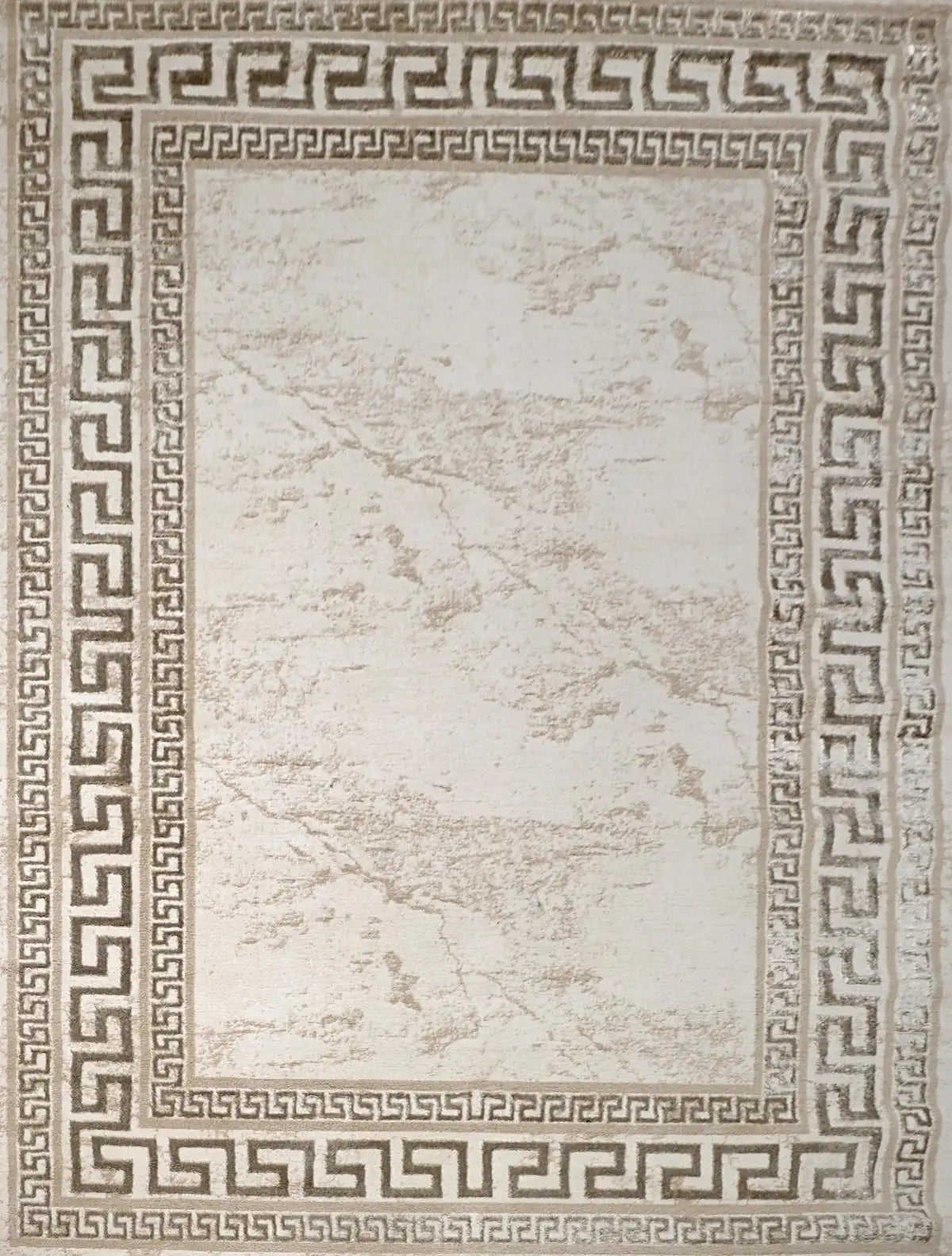 Swiss Border is a machine-made polyester rug with an abstract modern/contemporary design. It boasts a 7-9mm pile height. Colours light grey and silver accents. Sizes 160 X 230, 200 X 290, 240 X 340 and 300 X 400. Full.