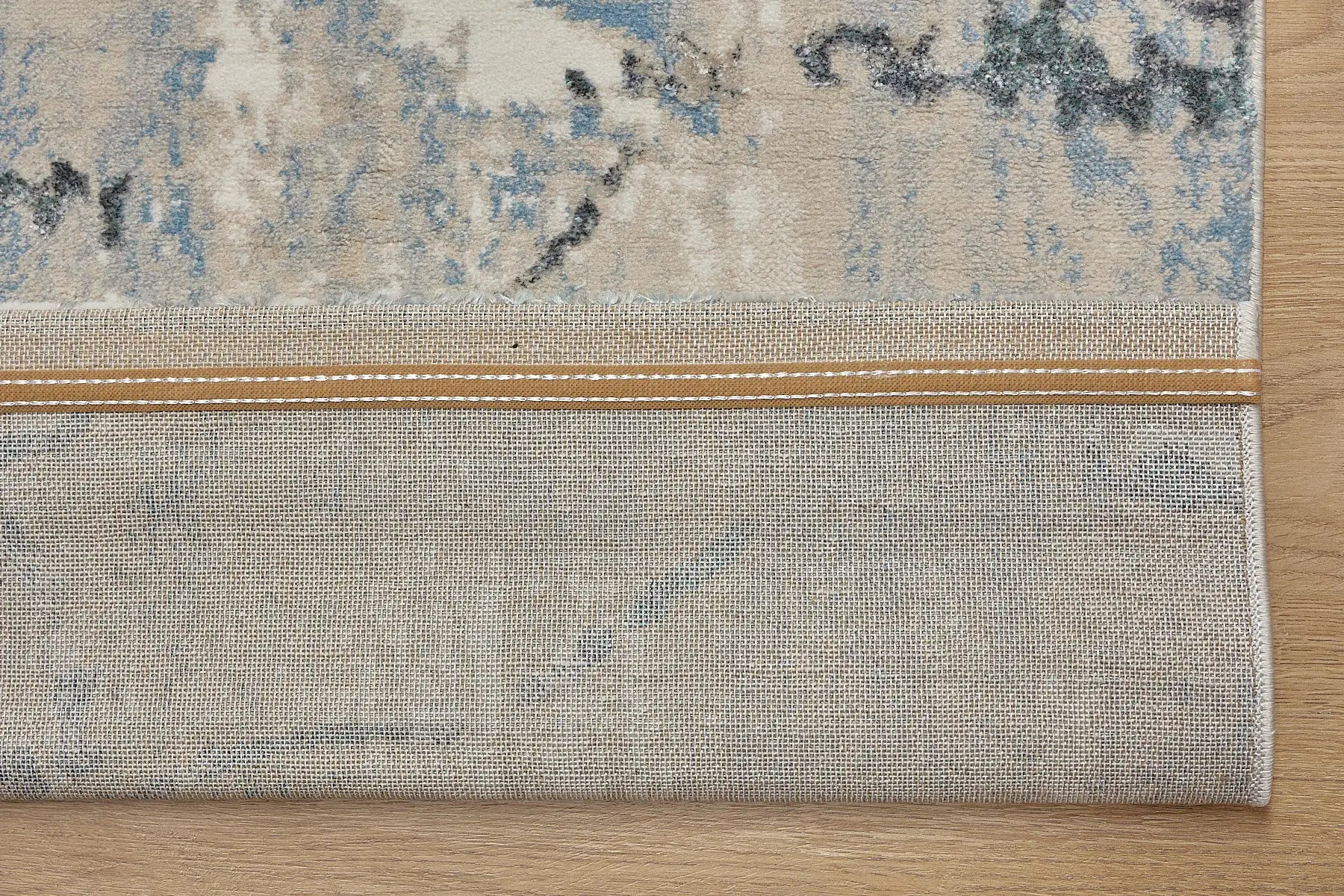 Swiss Silver is a machine-made polyester rug with an abstract modern/contemporary design. It boasts a 7-9mm pile height. Colours silver with grey and blue accents. Sizes 160 X 230, 200 X 290, 240 X 340 and 300 X 400. Fold.