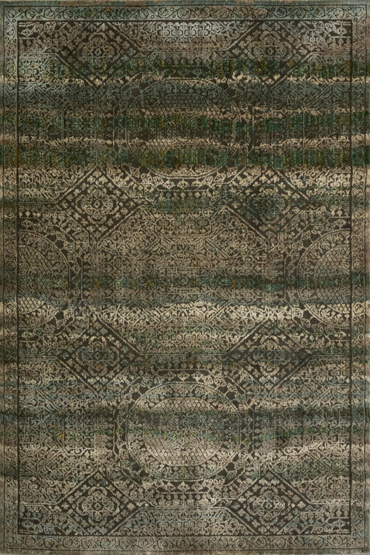 Zarita 114 GC3-U is a machine made rug from soft and durable polyester. Featuring a  tribal design pattern. Colours Brown with, Blacks and Light Beige accents. Sizes 160 X 235, 200 X 285, 240 X 320 and 300 X 380. Full.