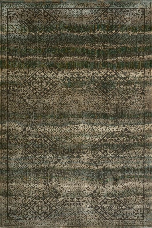 Zarita Regal is a machine made rug from soft and durable polyester. Featuring a  tribal design pattern. Colours Brown with, Blacks and Light Beige accents. Sizes 160 X 235, 200 X 285, 240 X 320 and 300 X 380. Full.